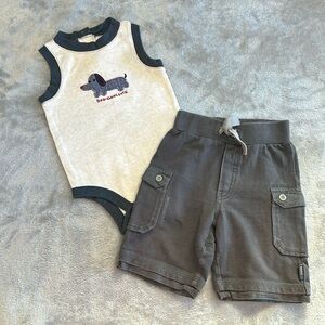 Mexx and Old  Navy - 2 piece toddler summer set. Size 12 to 18 months